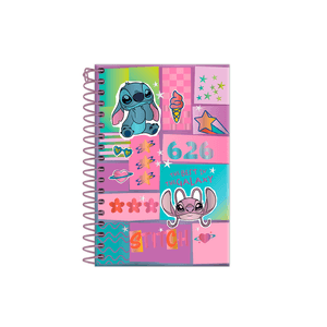 Caderneta 18 80 Fls C.D. Foroni - Stitch 6